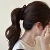 Novo Estilo 2025 Presilha Retro com Laço de Tamanho Médio para Mulheres, Presilha de Tubarão de Alta Qualidade para a Parte de Trás da Cabeça com Pouco Volume de Cabelo, Acessório Popular para Cabelo