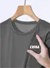 Camiseta Masculina Transfronteiriça Verão Fresca Manga Curta Masculina Respirável Seda de Gelo Ar Condicionado Camisa Malha Manga Curta Casal Usar Feira Noturna Atacado