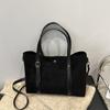 Bolso de mano de alta gama esmerilado, nuevo bolso de hombro para trabajo, combinable con todo, otoño e invierno 2024