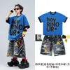 Roupas da moda infantil para dança de rua estilo hip-hop roupas hip-hop legais e estilosas para meninos e meninas para apresentações de rua infantil