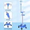Soporte de Infusión Engrosado de Acero Inoxidable para Uso Doméstico, Soporte Móvil para Botellas, Ajustable para Bombas de Infusión, Venta al por Mayor para Hospitales y Clínicas