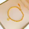 Pulseira de Pérola Nova Transfronteiriça da Amazon Não Desbota Moda Elegante Corrente de Pulso Versátil Presente de Aniversário para Mulheres