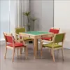 Mesas y Sillas Amigables para Personas Mayores, Mesas Amigables para Personas Mayores, Mesas y Sillas de Comedor para Personas Mayores, Juegos de Mesa y Sillas de Comedor de Madera Maciza para Residencias
