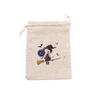 2026 Nuevas Bolsas para Empaque de Dulces de Halloween Bolsas de Almacenamiento con Cordón con Diseños Originales Bolsas de Algodón y Lino Venta al por Mayor