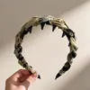 Tiara Pequena Floral Estilo Coreano para Mulheres, Uso Diário ao Ar Livre, Tiara Alta Topo de Caveira, para Lavar o Rosto, Antiderrapante com Dentes Presilha de Cabelo, Em Estoque Atacado