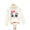 Camiseta Interior de Terciopelo Transfronteriza para Niños y Niñas Otoño e Invierno Engrosada Cálida Todas las Combinaciones Top Primavera y Otoño Nueva Ropa Infantil de Manga Larga