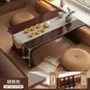 Janela saliente mesa pequena casa estudante mesa de escrita tatami kang mesa quarto na cama mesa de computador varanda nan bambu mesa de chá