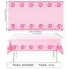 Prato de Papel Personalizado Utensílios de Mesa para Festa Decoração Chá de Bebê Refrigerante Copos de Papel Guardanapos de Papel Pratos de Papel Conjunto de Balões Bandeirola