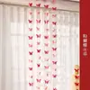 Set de Decoración para Habitación de Boda Dormitorio de la Novia Adornos Colgantes de Personajes Alegres Pancarta Rosa Sala de Bodas Cortina para Casa Nueva Decoración Matrimonio