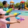 Brinquedo de pistola d'água para crianças, gadget de borrifar água para o Festival das Águas Dançantes, popular novo modelo de 2026, pistola d'água Gatling de dinossauro de combate