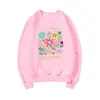 Moletom Deixe a Gentileza Florescer é Legal é Gentil Moletom Floral Retrô Inspiração Moletom Gráfico Feminino Street