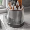 Soporte Giratorio para Cuchillos Estante de Almacenamiento para Cocina Organizador Multifuncional Soporte para Palillos Contenedor Integrado para Cuchillos y Palillos Modelo Nuevo 2026
