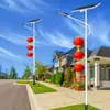 Venta Directa de Fábrica Luz de Calle LED Solar para Exteriores Super Brillante Iluminación de Cantilever para Zonas Rurales Luz de Poste Largo para Plazas