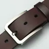 Cinto de Couro Masculino Tendência Personalidade Versátil Jovens Fivela de Pino Cinto Business Casual Dropshipping Transfronteiriço
