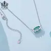 Elegante y Estilizado Collar de Amazonita con Baño de Platino Cobre, de Moda Estilo Europeo y Americano, Joyería Misteriosa con Piedra Principal para Mujeres