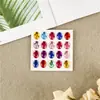 Gema Colorida de Formato Especial Pasta de Diamante Papel Diamante Infantil Pasta de Diamante Acrílico Cola com Fundo de Cristal Conjunto de Pasta de Diamante