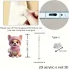 Tapón de Polvo para Teléfono Móvil con Diseño de Niña Linda de Acrílico 2D Transfronterizo Adecuado para Decoración Tipo-C de iPhone