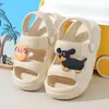 Pantuflas de Verano 2025 Nuevas Ropa Exterior Infantil Sandalias Lindas de Cachorro Dibujos Animados Sandalias Suaves para Baño Niño Pequeño