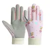 Guantes Calientes de Dibujos Animados para Niños Espacio Otoño e Invierno Impermeables para Exteriores Niños y Niñas Engrosados Ski Montar Guantes para Niños