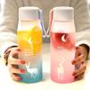 Vaso de agua de plástico al por mayor vaso de agua valor de color alto gran capacidad botella de agua hombres y mujeres rojo de internet ins vaso de agua vaso acompañante para estudiantes