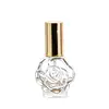 Frasco Recarregável de Perfume 10ML Frasco Spray Aroma de Rosa Amostra de Perfume Frasco Recarregável Frasco Vazio Tampa de Rosca de Alta Qualidade Frasco de Perfume