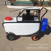 Máquina pulverizadora de tubo de puxar empurrada manualmente estufa pulverizador automático de tubo de enrolamento para árvores frutíferas pulverizador elétrico de 150 litros
