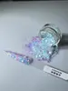 Exclusivo Transfronterizo Arte para Uñas Camaleón Ojo de Gato Lentejuelas Brillantes Escamas de Colores Polvo Brillante Arena Movediza Hecho a Mano DIY Escamas Brillantes