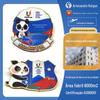 Ímã de Geladeira de Metal Personalizado Museu Rotativo Camada Dupla Comemorativo Cultural e Criativo Adesivo Magnético Desenho Animado Criativo Luminoso Liga de Zinco