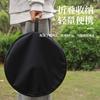 Mesa plegable de aleación de aluminio para acampar al aire libre, portátil, pequeña, redonda, ligera, de elevación, mesa de té sencilla, mesa de trípode para acampar