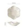Plato Retro para Salsa para Mojar Estilo Japonés, Plato de Cerámica para Condimentos para Uso en Hogar y Restaurante, Plato Único y Estéticamente Agradable para Condimentos y Snacks, Plato para Platos Fríos