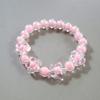 Pulsera de Dibujos Animados Sanrio Elsa de Niña Pulsera de Aleación con Cuentas de Colores Pulsera de Joyería de Dulce Princesa