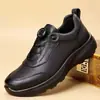 Novos Tênis Casuais Esportivos Masculinos Botão Rotativo Confortáveis Leves Slip-ons Tênis Jovens Modernos Sapatos para Aumentar Altura Masculinos Atacado