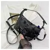 Bolsa Pequeña Portátil Distintiva de Lentejuelas de Moda para Internet para Mujer 2024 Nueva Moda Bolso Cruzado para el Trabajo Estilo Coreano Elegante Bolso de Hombro