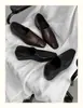 Versión de piel de vaca ~ estilo retro de nicho, zapatos pequeños de cuero para mujer con tacón oculto, punta cuadrada, mocasines sin cordones, zapatos planos elegantes con tacón de cuña