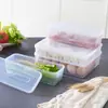 Ventas Directas de Fábrica Caja de Almacenamiento para Refrigerador Grado Alimenticio Caja Rectangular para Almacenamiento de Fideos Caja de Conservación de Alimentos Venta al por Mayor Comercial