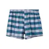 Cuecas Boxers Masculinas Soltas de Seda de Gelo Calças Flecha Pijama Tamanho Grande Juventude Verão Confortáveis e Respiráveis