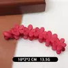 Pinza para el pelo vertical coreana simple para PC, pinza para coleta de flor pequeña, pinza de plátano pequeña, pinza vertical, pinza de torsión