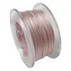 3 hebras de color Morandi cuerda trenzada extremadamente fina bobina de bobinado borla borla hecha a mano diy cuerda trenzada cuerda roja