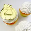 Decoração de Cupcake de Acrílico Estilo Ins Transfronteiriço Marcação de Ação de Graças Suprimentos de Festa Enfeites de Decoração de Bolo