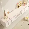 Mantel de Mesa de Dibujos Animados Lindo, Impermeable, Resistente al Aceite, No Lavable, Mantel Protector de Encimera para Aparador y Mueble de TV de Lujo Ligero