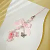 Animal Fofo Laço Lantejoulas Miçangas Corrente para Celular Laço Cartão de Amor Livro Mochila Pingente Acessórios Cordão