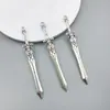 Set Mixto de 20 Colgantes de Espada, Pulseras Creativas Hechas a Mano para DIY, Collares, Llaveros, Pequeños Accesorios Colgantes
