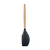 Juego de Utensilios de Cocina de Silicona con Mango de Madera Amazon Resistente a la Temperatura Sartén Antiadherente Hogar Pala de Silicona Cuchara de Silicona Juego de Palas