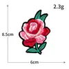 Estilo chinês flores ricas flores de peônia bordado de computador adesivos de tecido bordados patch de roupa adesivo diy atacado
