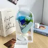 Set de Caja de Regalo de Flores de Jabón del Día de San Valentín Chino, Regalo Creativo para Decoración del Hogar para Mejor Amiga o Novia, Ramo de Flores de Jabón Artificial Transfronterizo