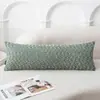 Almohada, cojín, sofá, soporte lumbar, reposacabezas, almohada rectangular para la cintura, respaldo, funda de cojín para sala de estar, cojín largo para la espalda