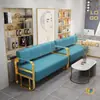 Sofá de Peluquería Silla de Espera Sofá de Acero Inoxidable Área de Descanso de Peluquería Sofá de Recepción Salón de Belleza Peluquería Exclusivo