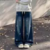 Conjunto de Sudadera Estilo Academia para Niñas 2026 Nuevas Llegadas Primavera/Otoño Mediano/Grande Niños Lazo Jeans de Pierna Ancha Conjunto de Dos Piezas Moderno