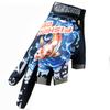 Guantes de Pesca para Hombre Verano Tres Dedos Pesca con Mosca Señuelo Protección Solar Antideslizantes Seda de Hielo Transpirables Finos Medio Dedo