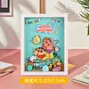 Arte de Collage Estéreo 3D Hecho a Mano con Crayon Shin-Chan con Licencia Oficial para Niños y Estudiantes, Materiales Divertidos de Bricolaje para Exhibición de Escritorio